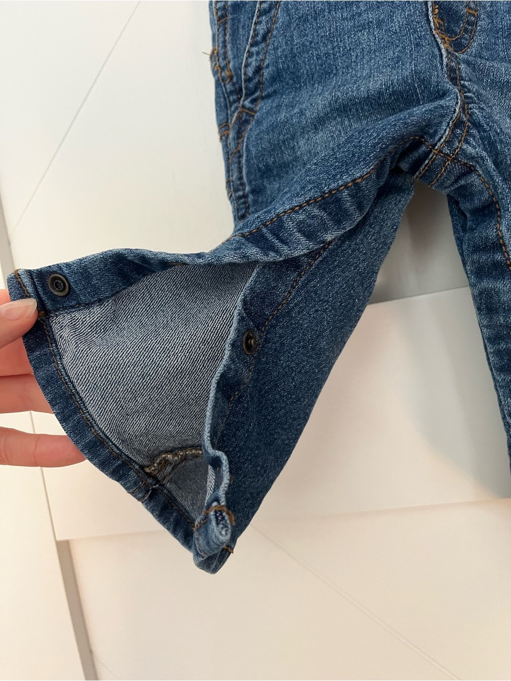 OshKosh B'gosh Denim Overalls - Picture 4 of 5